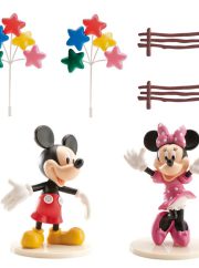 Pvc Taart decoratie Mickey en Minnie