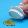 Veined Rose Leaf Plunger Cutter Large