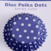 Blue Polka Dots Std Cups Pk60