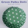 Green Polka Dots Std Cups Pk60