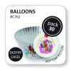 Balloons Decorative Foil Baking Cups Pk/30