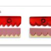 Narrow Frills - Set of 2