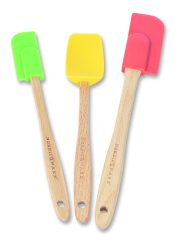 Assorted Silicone Spatula set 3-pc