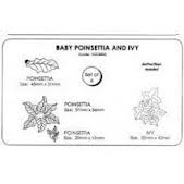 Baby Poinsettia & Ivy - Set of 4