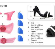 Lady s Miniature Shoe - Set of 9