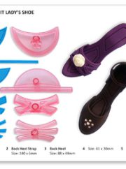 Shoe Tops To Fit Lady s Shoe - Set of 4