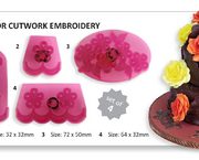 Edge Cutters for Cutwork Embroidery - Set of 4