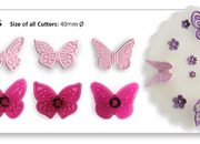 Lacy Butterflies - Set of 4