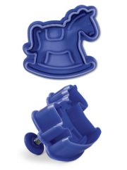 Rocking horse 5 cm plastic