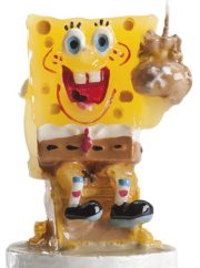 SPONGE BOB CANDLE 8CM