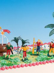 Pvc Taart decoratie Pirates