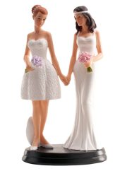 LESBIAN WEDDING FIGURINE CURRENT 20CM.