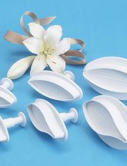 Veined Lily Plunger Medium (80mm) Set 2