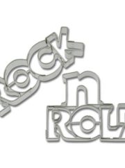 Rock n Roll 7.5 cm tin plate