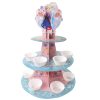 FROZEN CAKE STAND 3 FLOORS cardboard 32.7cm
