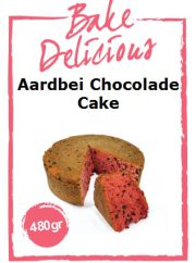 Aardbei Chocolade Cake