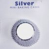 Silver Mini Baking Cups 45pk