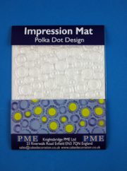 Polka Dot  Impression Mat(one size)