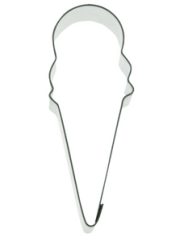 Cornet 6 cm stainless steel