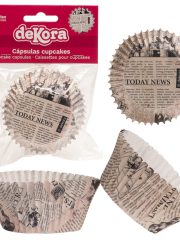 Newspaper Cupcake Baking Cups