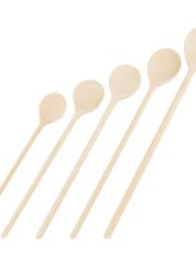 wooden spoon, 50 cm, round