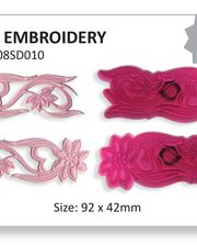 Daisy Embroidery - Set of 2