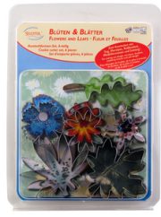 Blooms & leaves 6 pieces