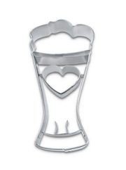 Beer Glas 8 cm st.steel