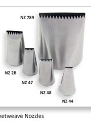 Medium Ribbed Plain Basket Weave Nozzle  2B Carded