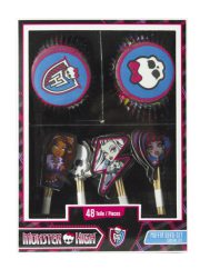 Cupcake Kit Monster High 48 pieces