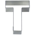Letter T 6.5 cm st. steel