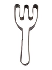 Fork 7.5 cm stainless steel