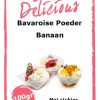 Bavaroise  Banaan 100gr Met stukjes Chocolade.