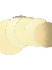 Taart karton Goud 24CM