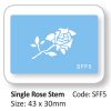 Single Rose Stem